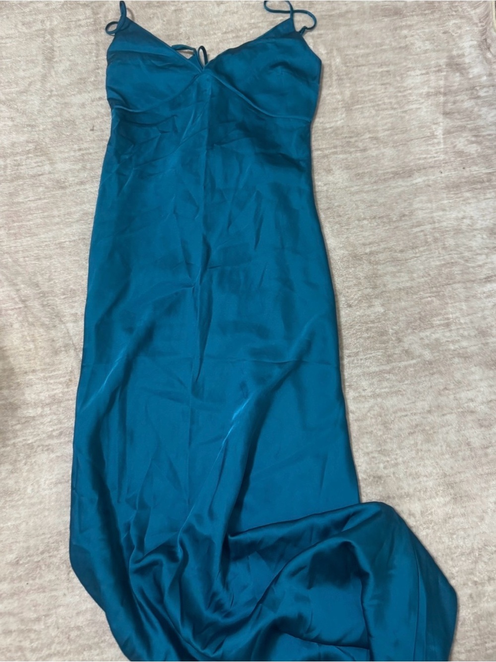 Abercrombie & fitch satin slip dress size small